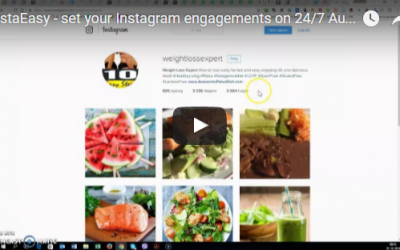 Set your Instagram engagements on 24/7 Autopilot with InstaEasy