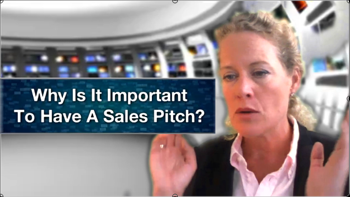 Why is it important to have a sales pitch?